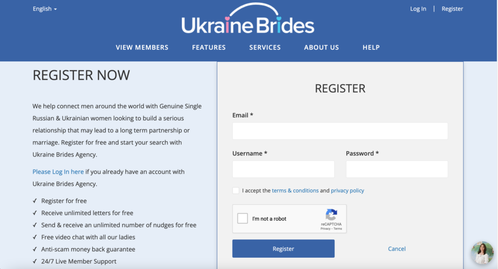 UkraineBridesAgency.com: How do you sign up?