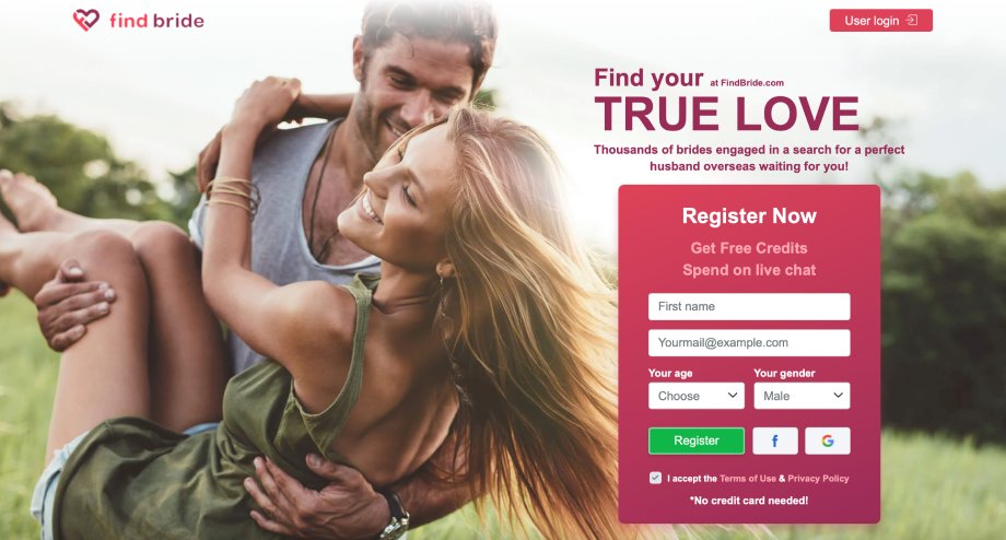 FindBride.com: should you pin your hopes on this dating website, or better not?