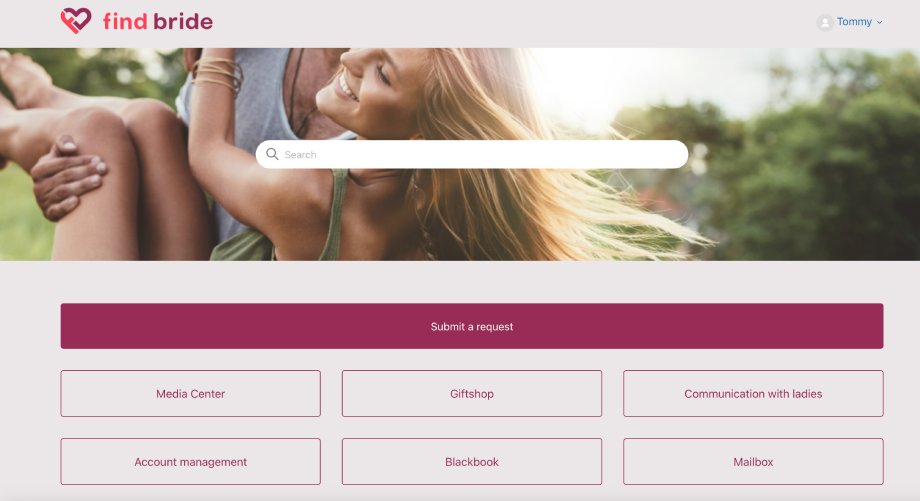 The dating site FindBride may provide you customer support in two ways